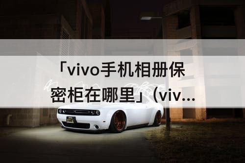 「vivo手机相册保密柜在哪里」(vivo手机相册保密柜在哪里找到)