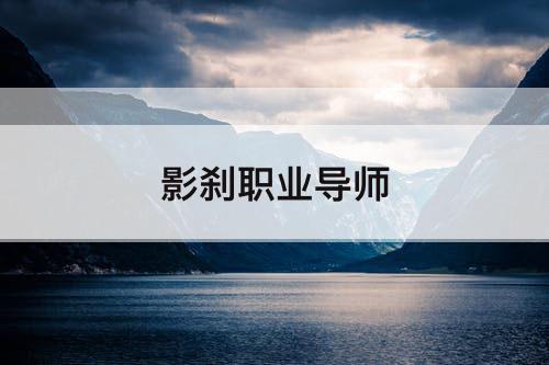影刹职业导师