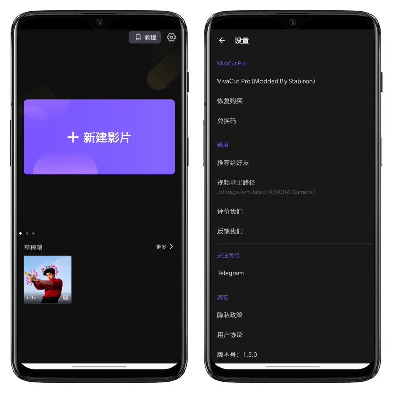 VivaCut  v1.5.0图1