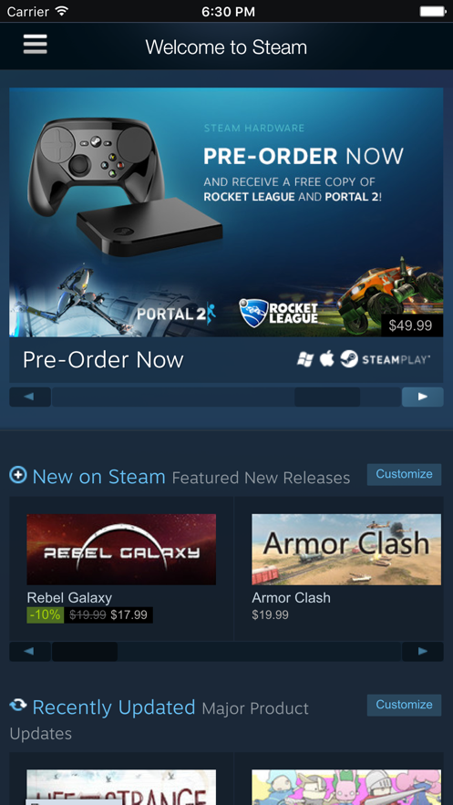 Steam新版手机下载