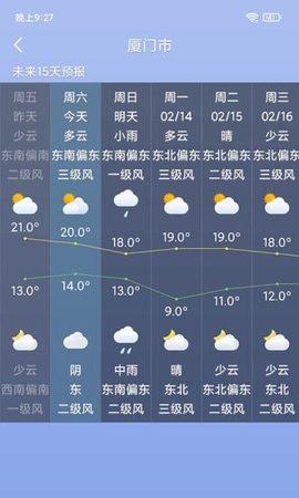 桌面天气