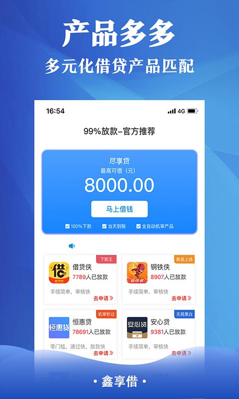 鑫享借贷款