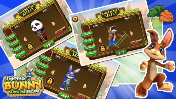 疯狂的兔子无敌跑跑跑中文版  v1.2.2图2