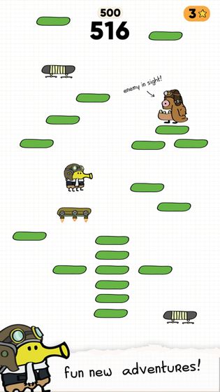 涂鸦跳跃2手机版  v1.2.2图2