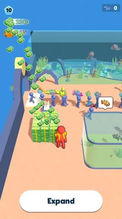 水族馆乐园破解版无限钞票  v1.1图1
